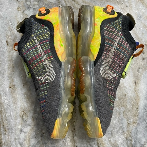 Nike Air Vapormax 2020 FK Flyknit Iron Grey Multicolor CJ6741-002 Size 9.5 - Picture 5 of 12